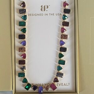 Bomb Party Holiday Jewel Candy Necklace-NK71634